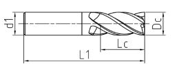 Фреза M100-4ES